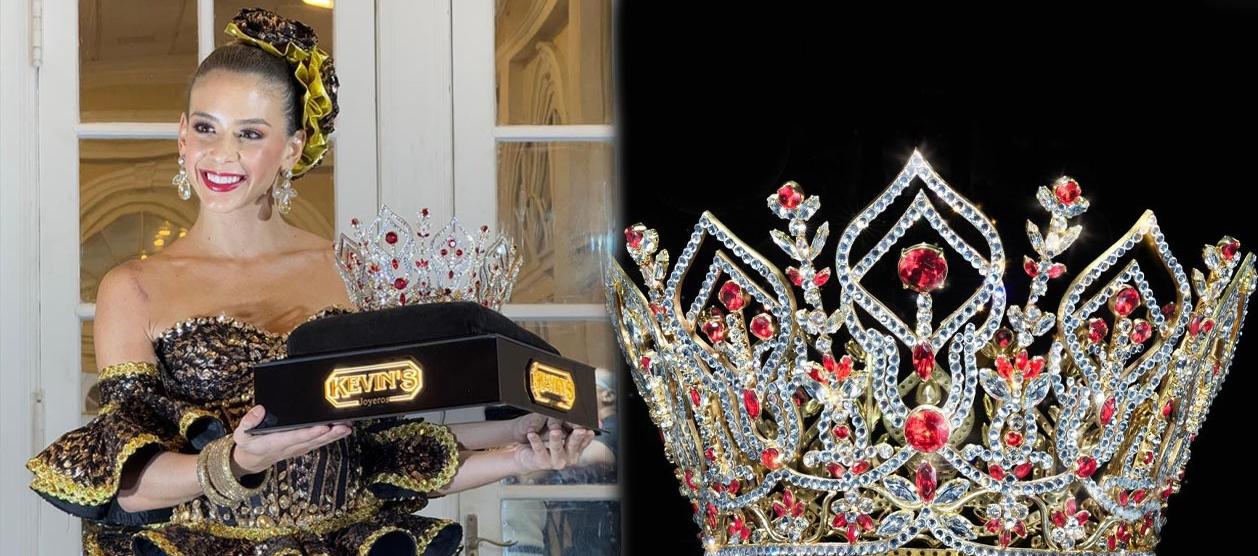 Está es la corona que lucirá la soberana. 