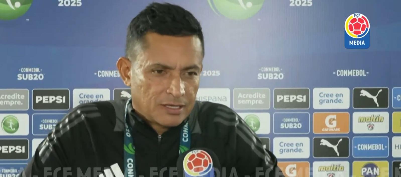 César Torres, técnico de la Selección Colombia sub-20.