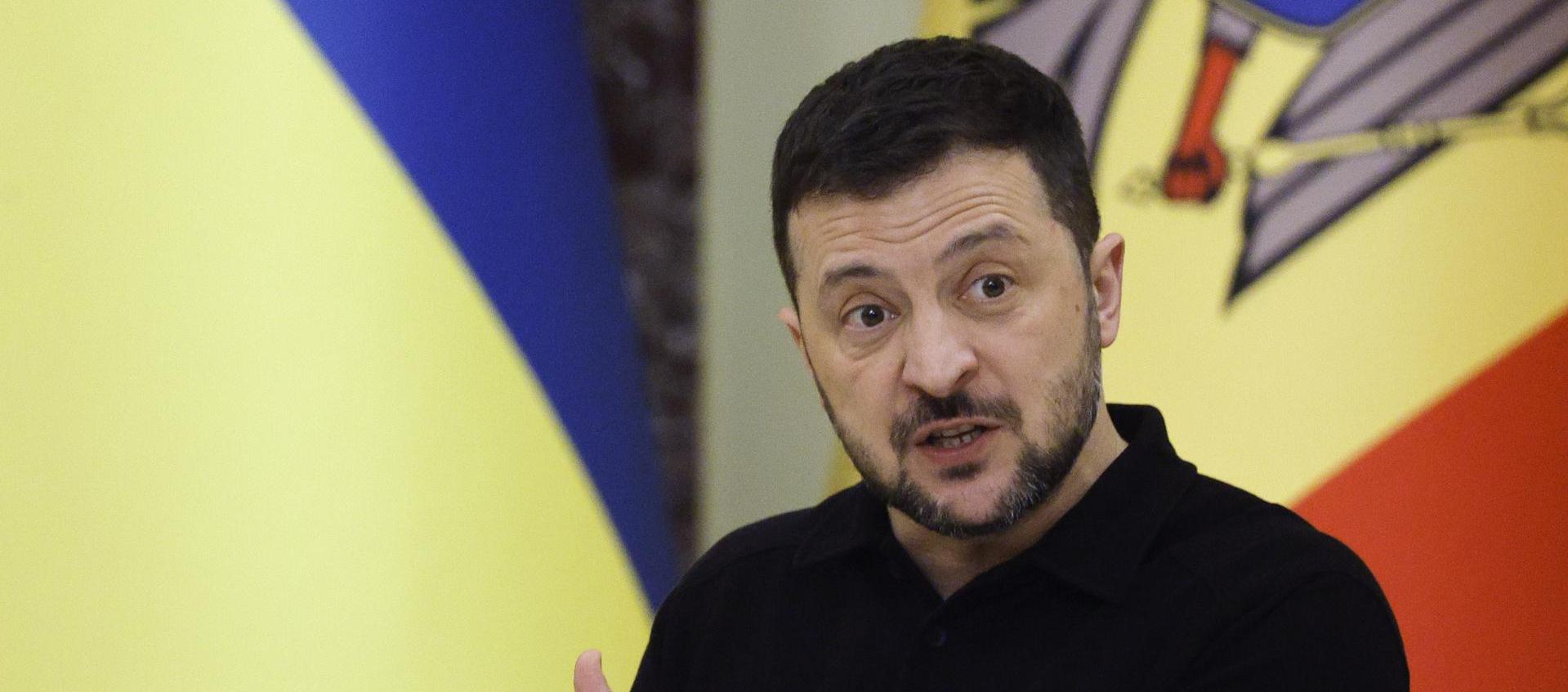 Volodímir Zelenski, Presidente de Ucrania.