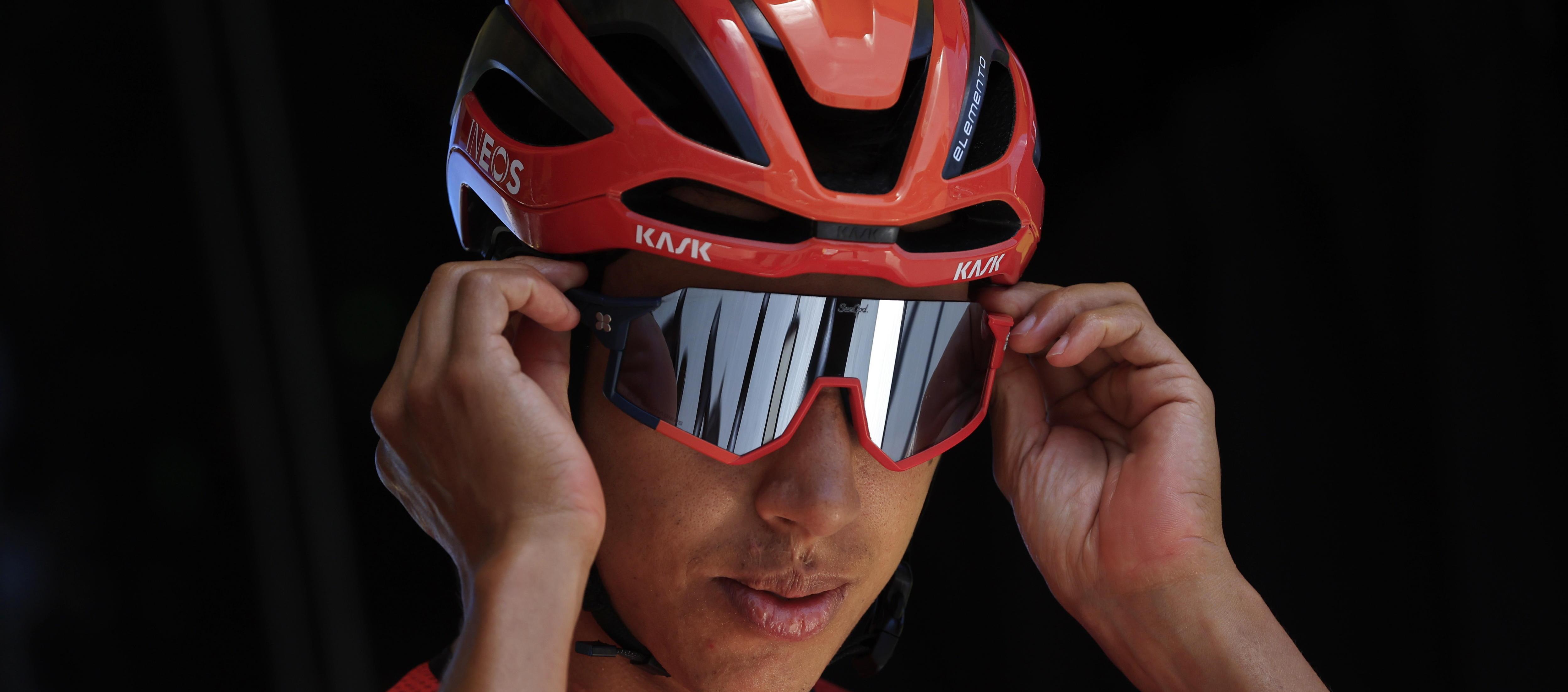 Egan Bernal, corredor colombiano del Ineos Grenadiers.
