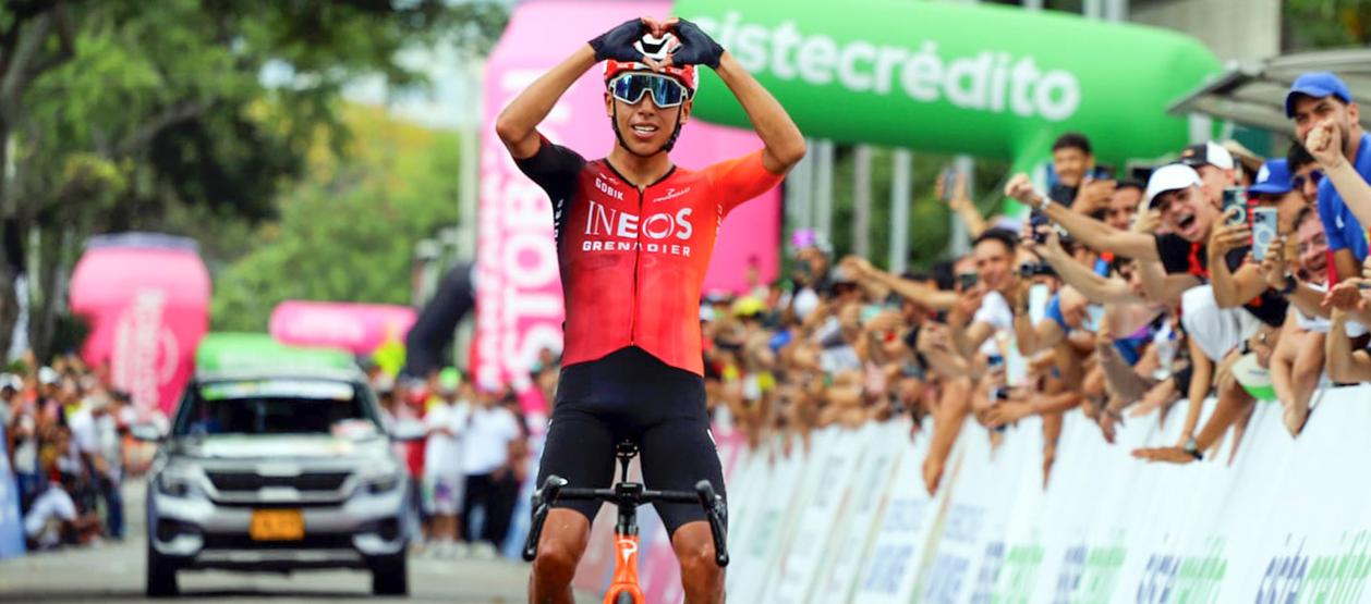 Egan Bernal venía de ganar dos títulos en en los Nacionales de ciclismo en Colombia. 