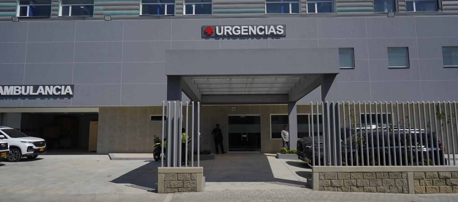 Fachada del Nuevo Hospital Barranquilla, en donde fueron llevadas las víctimas. 
