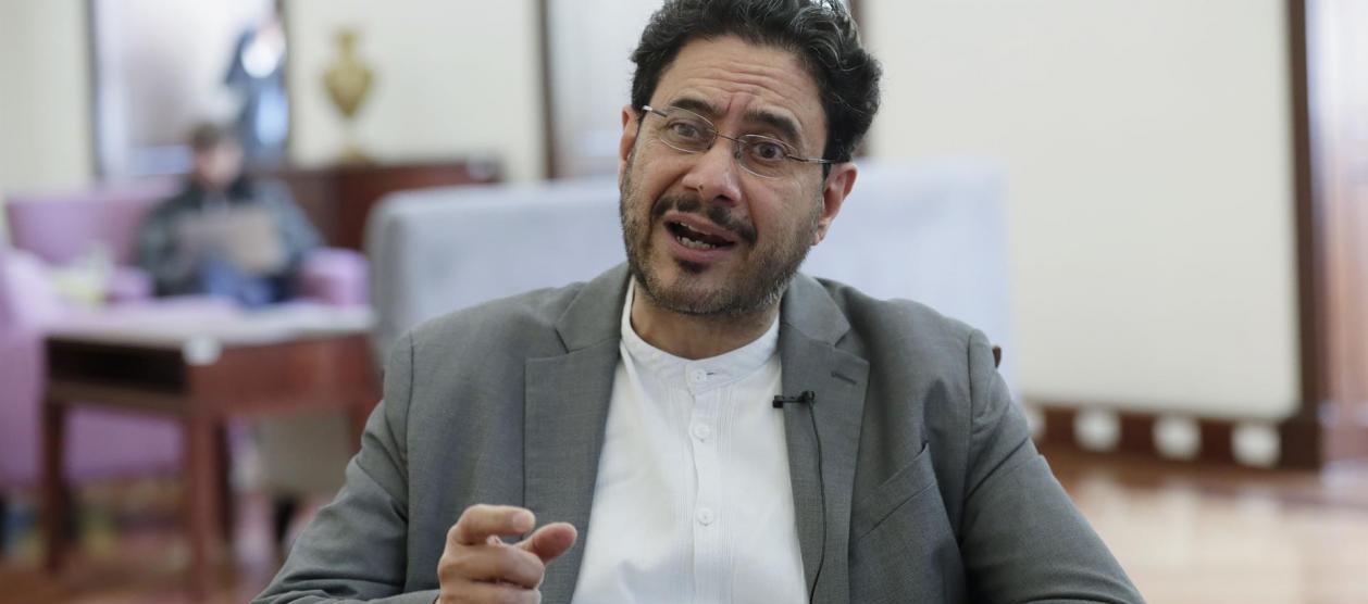 El senador Iván Cepeda.