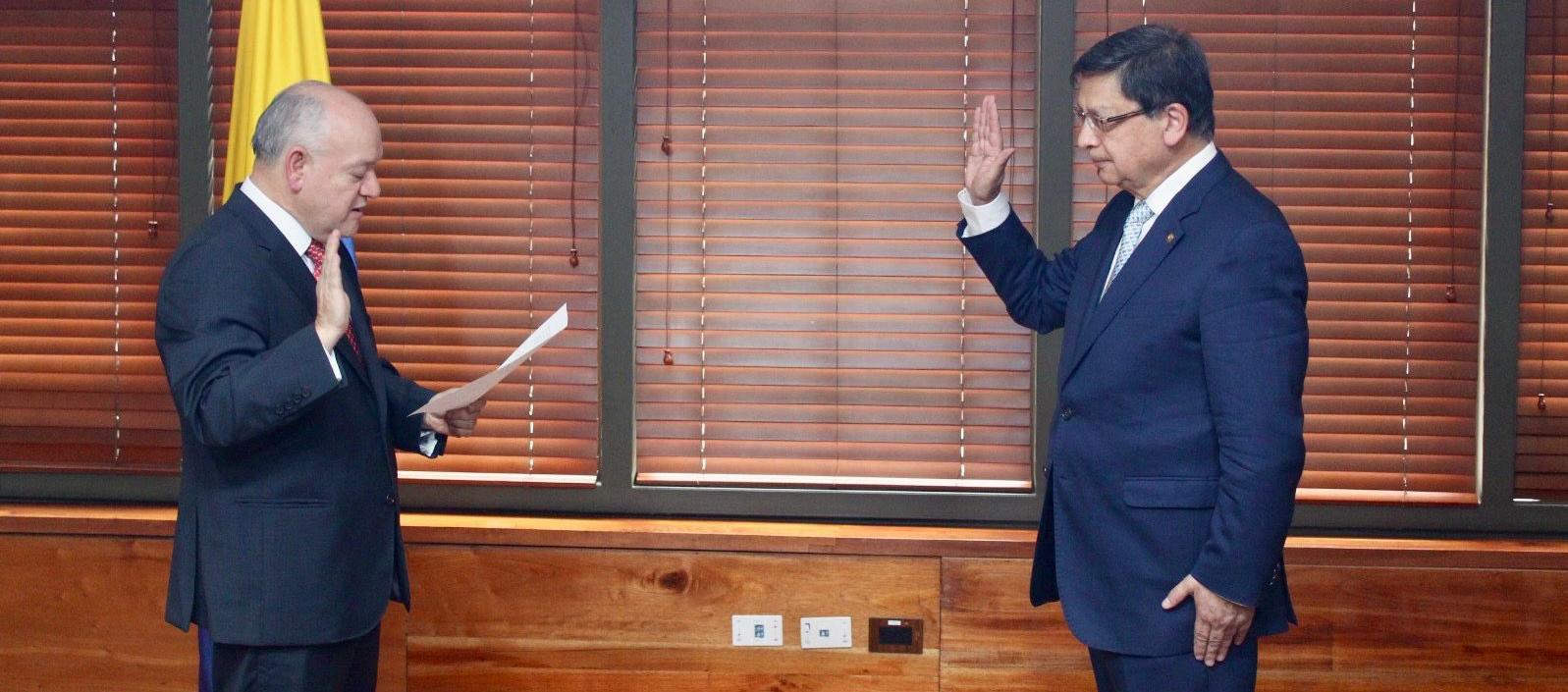 Jorge Ibáñez Najar, elegido presidente de la Corte Constitucional.