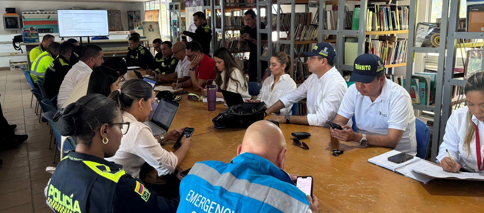 Aspecto del segundo Comité Técnico de Seguridad. 