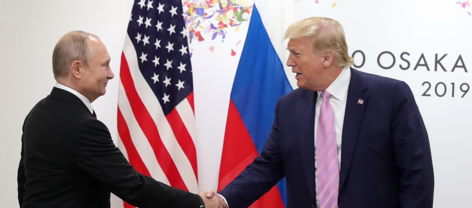 Vladímir Putin y Donald Trump.