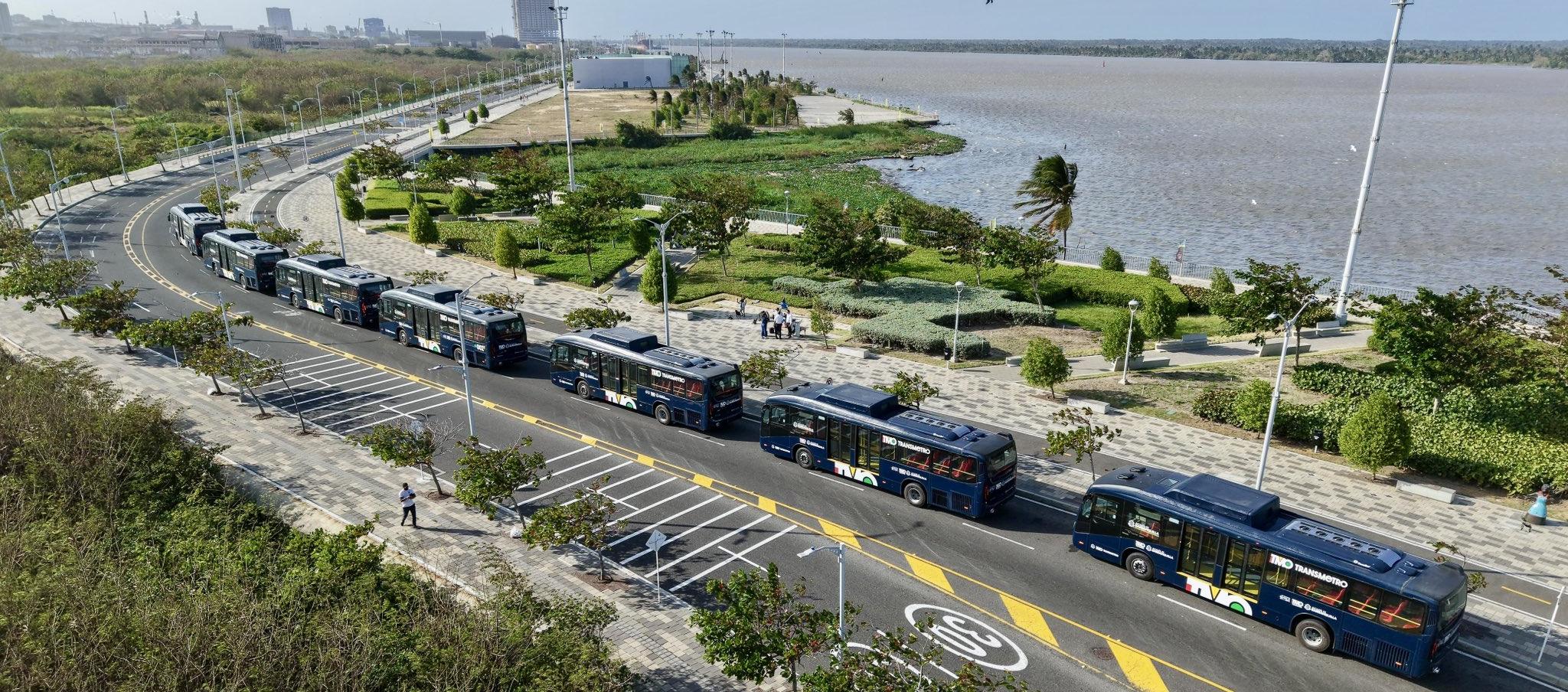Nuevos vehículos para Transmetro.