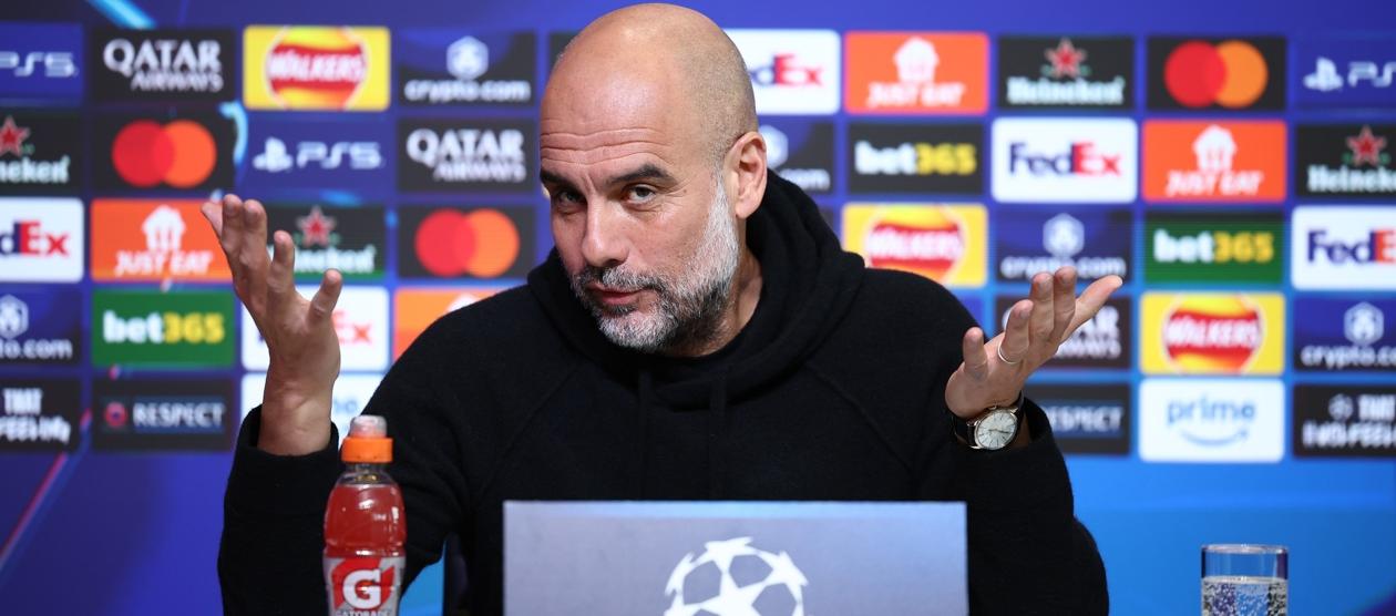 Pep Guardiola, entrenador del Manchester City.