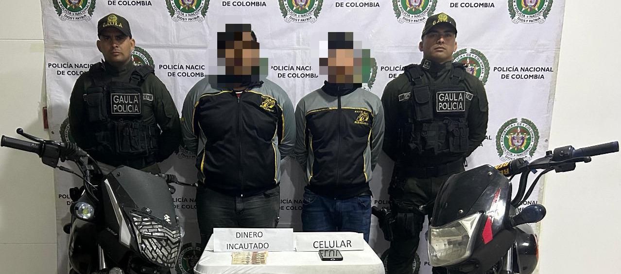 Capturados presuntos integrantes de ‘Los Pachencas’.