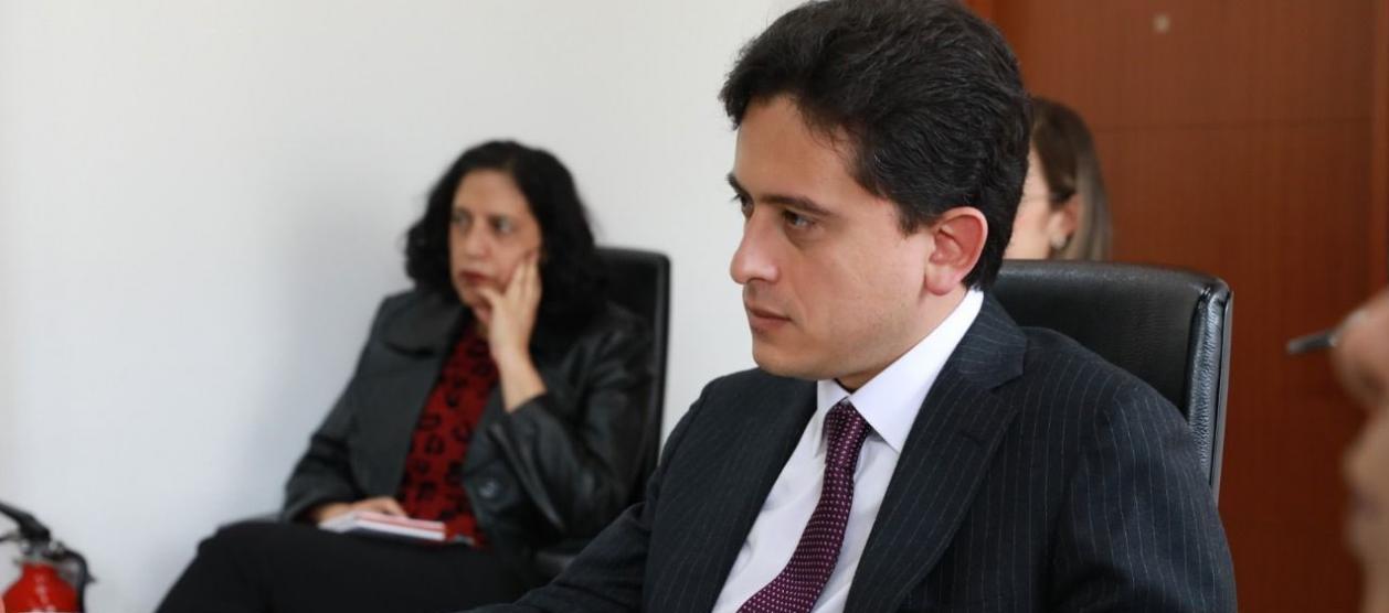 Luis Carlos Reyes, Ministro de Comercio.