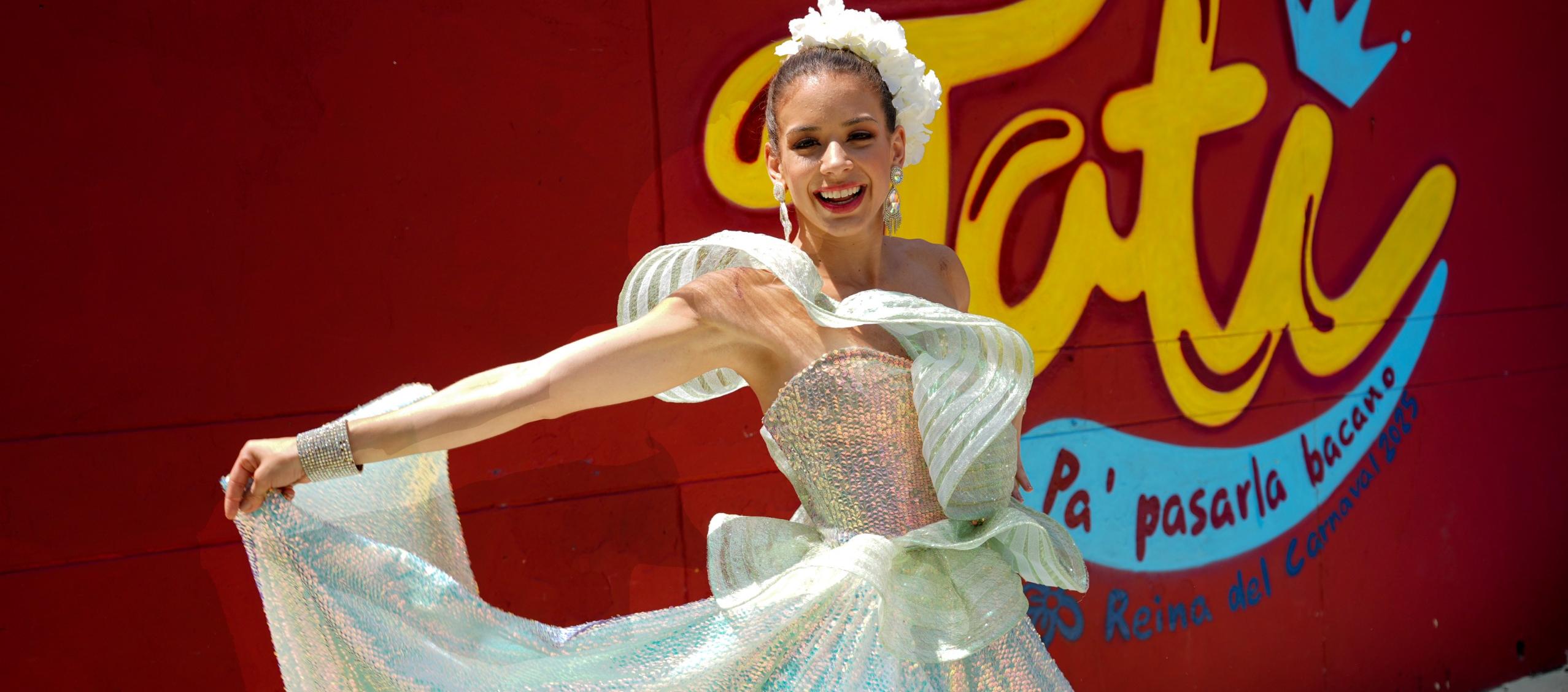 Reina del Carnaval Tatiana Angulo Fernández De Castro. 