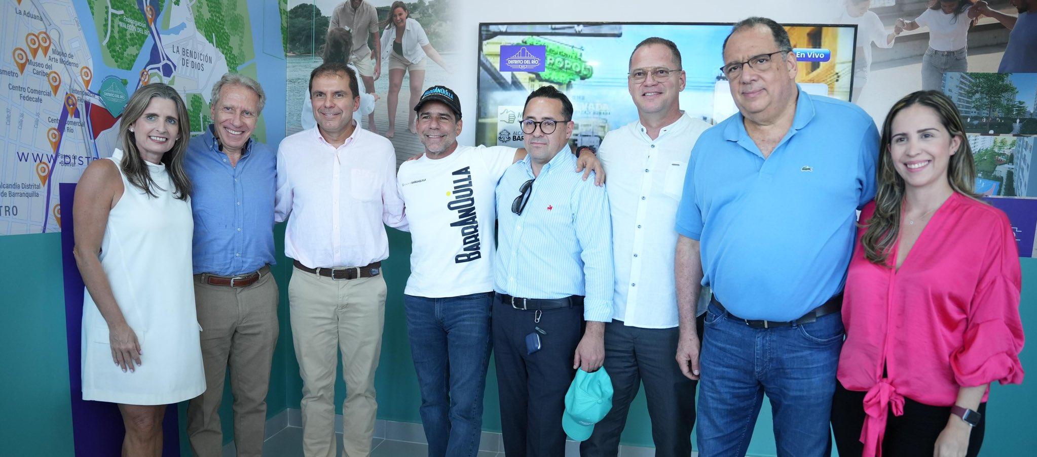 Alcalde Alejandro Char durante el anuncio del subsidio Mi Techo Propio. 