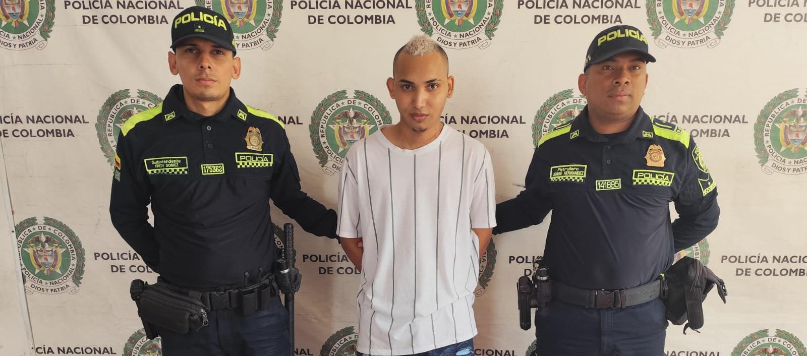 Juan David Montenegro Contreras, alias 'El pollo'.