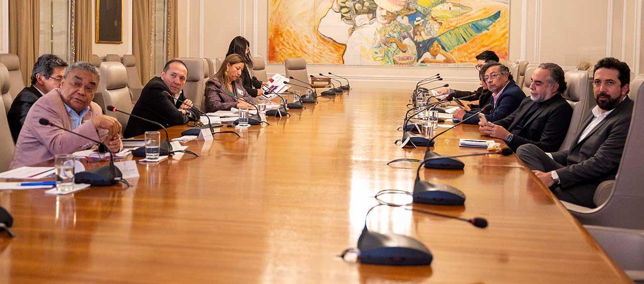 Imagen de la reunión.