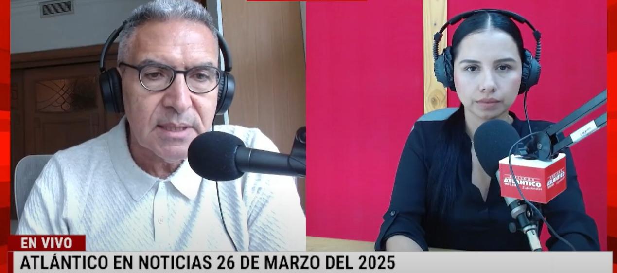 Transmisión de Atlántico en Noticias.
