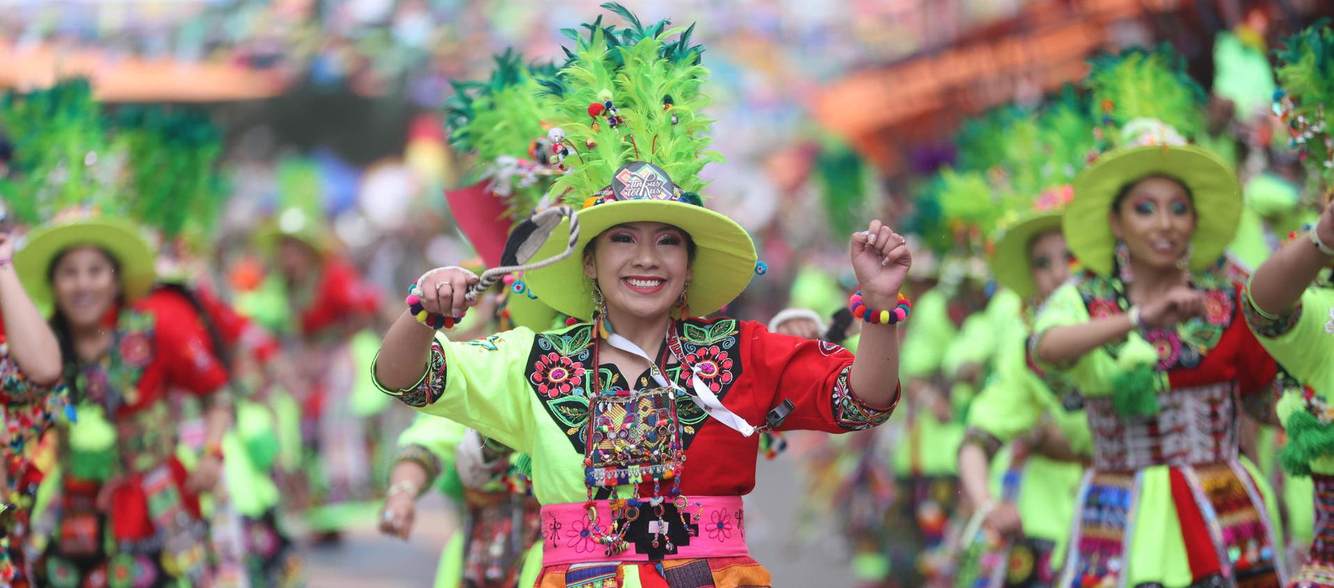 Desfile del Carnaval de Oruro.
