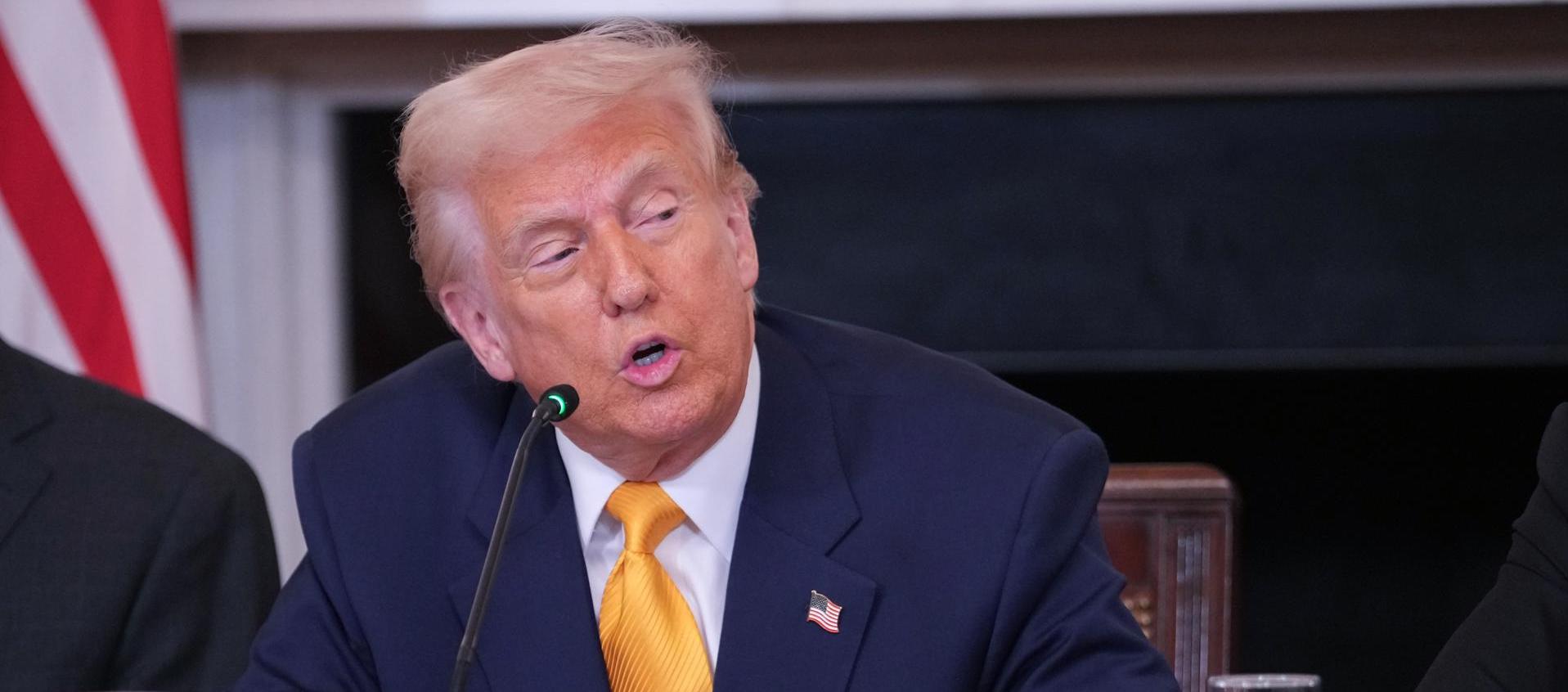 Donald Trump, Presidente de Estados Unidos.