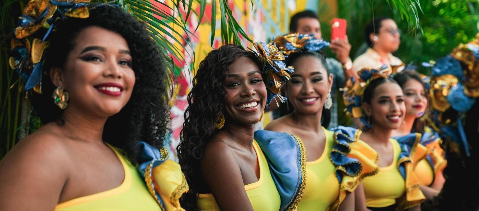 Candidatas al Reinado Popular.