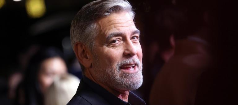 George Clooney,  uno de los hombres más atractivos de Hollywood.