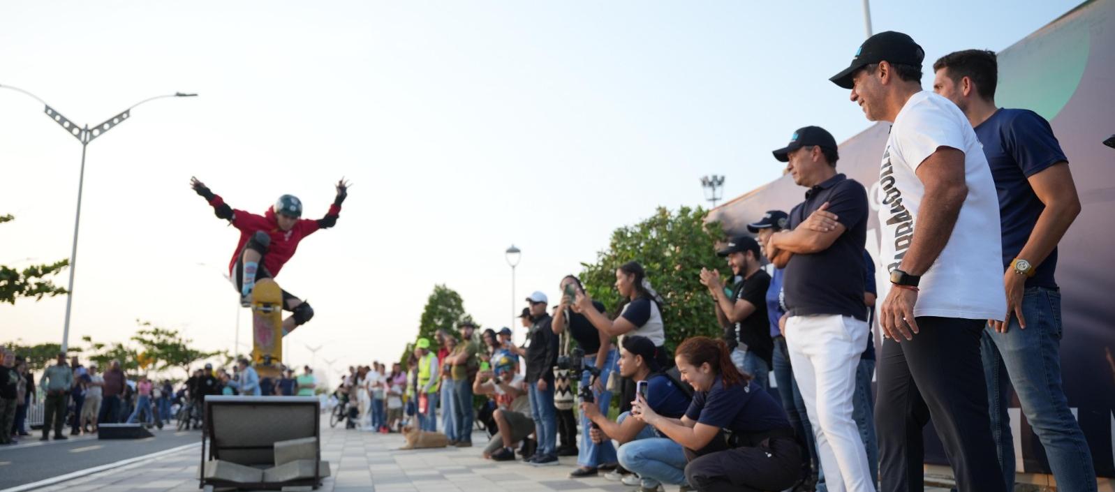 El nuevo escenario deportivo se construirá en 2.400 metros cuadrados. 