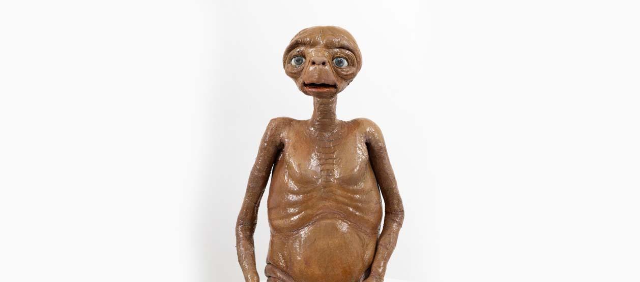 El modelo que se pondrá a la venta es uno de los tres únicos muñecos de 'E.T.' utilizados durante la realización del clásico de 1982.