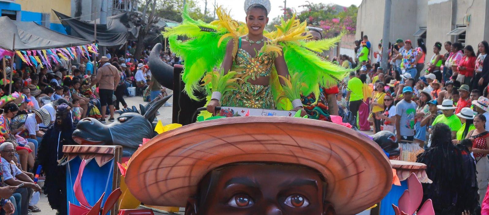 Gimel Morales, Reina del Carnaval del Atlántico 2025. 