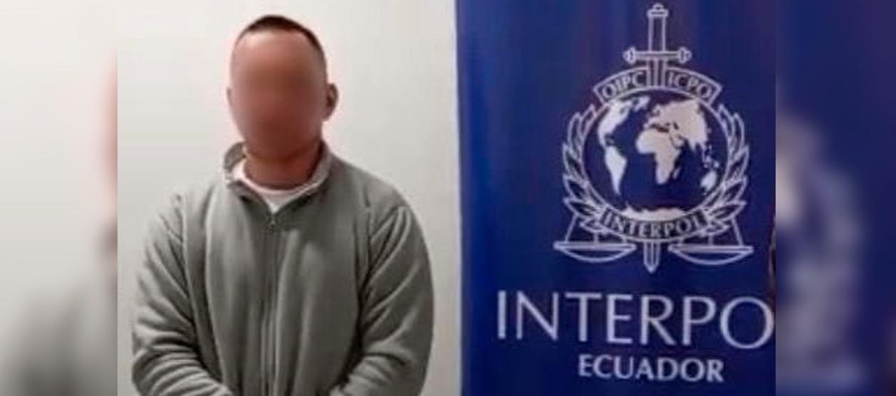 El ciudadano mantenía una notificación roja de Interpol.