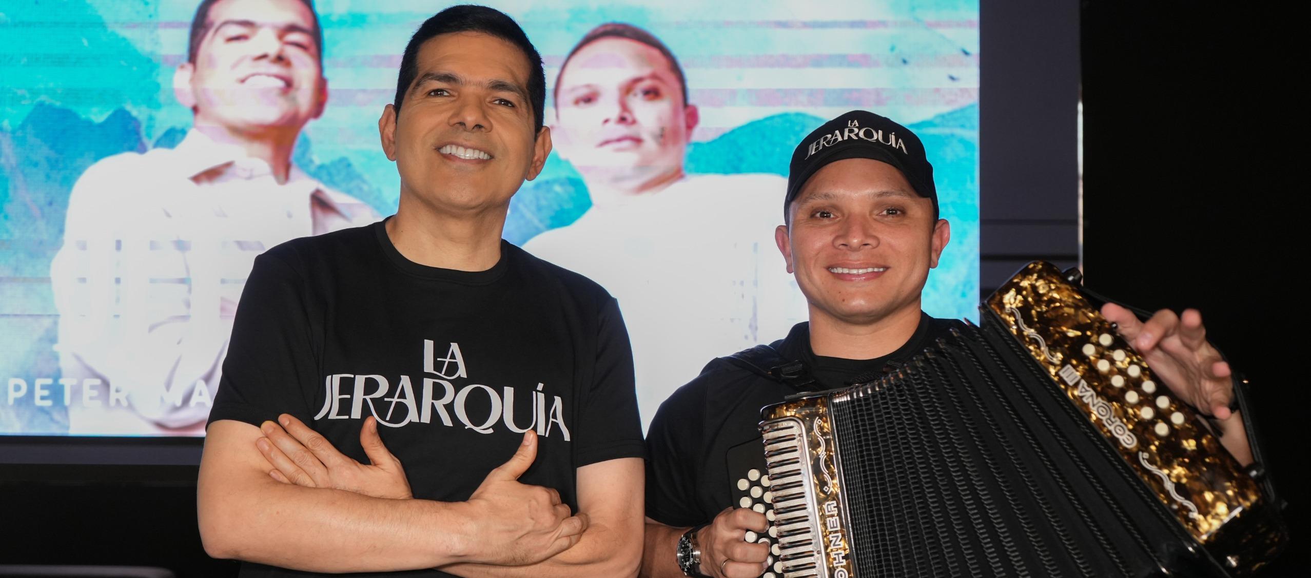 Peter Manjarrés y Luis José Villa. 