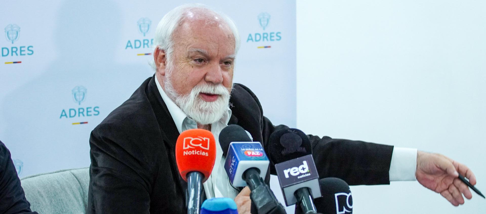 El director general de la ADRES, Félix León Martínez.