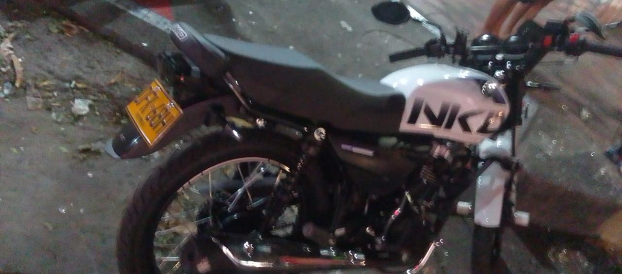 Accidente en el  barrio Evaristo Sourdís