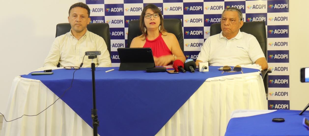Rosmery Quintero, presidenta de Acopi Atlántico.
