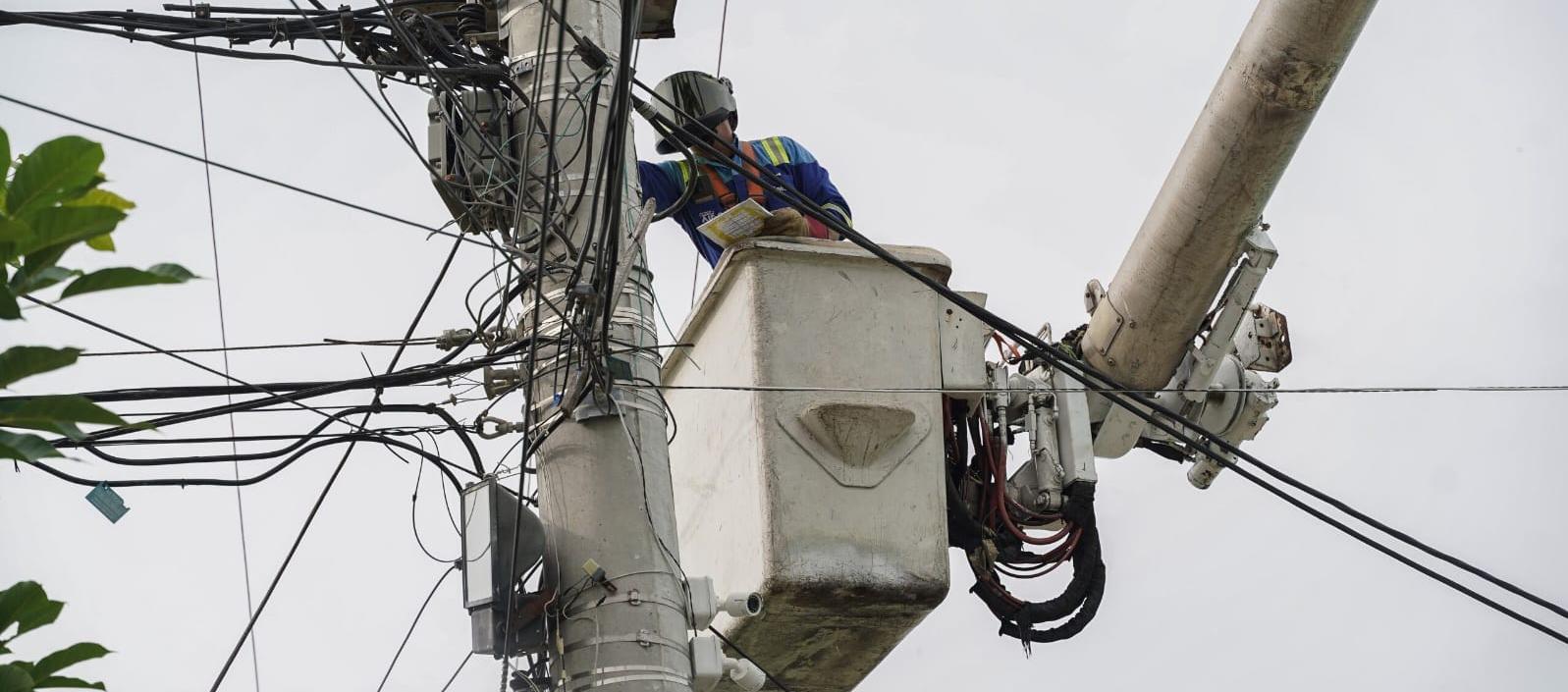 Imagen de referencia de labores de Air-e.