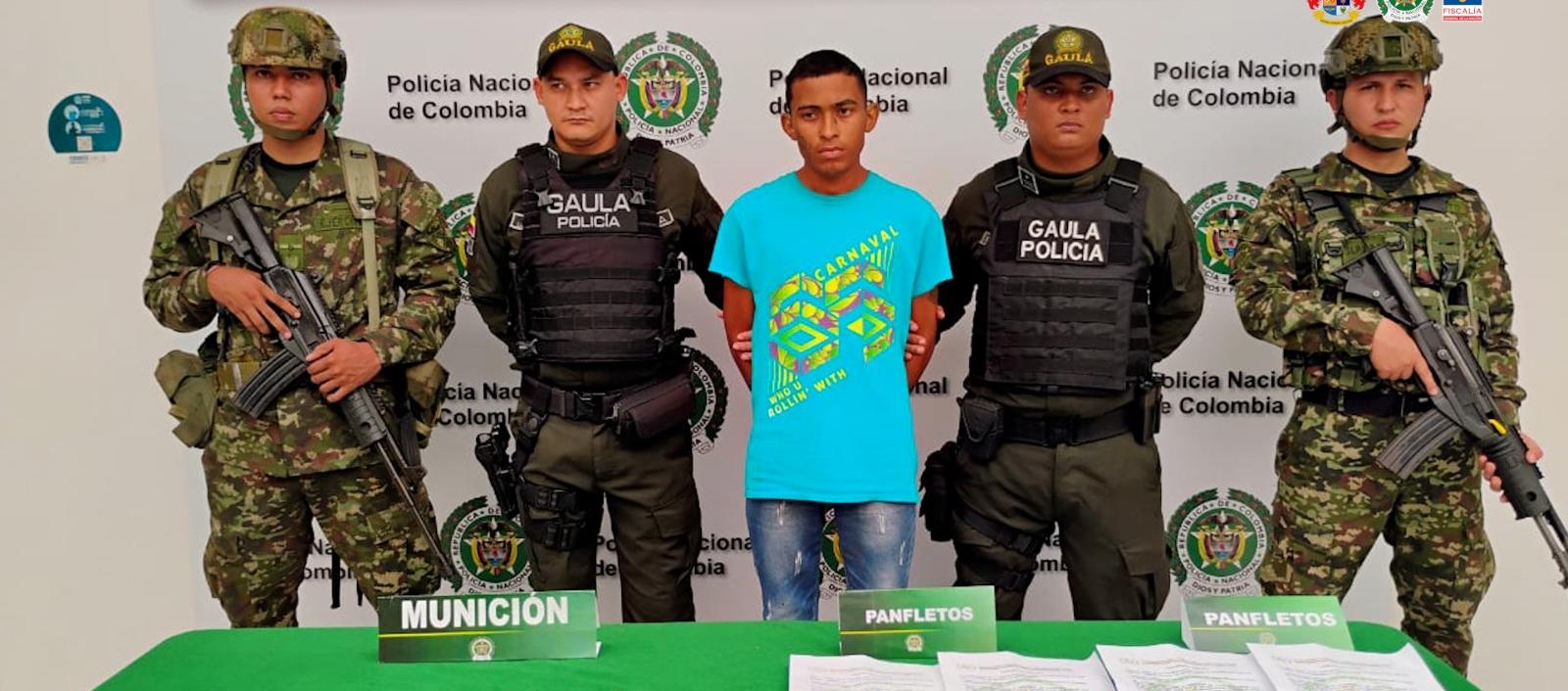 Jesús David Taborda Locarno, alias 'Diablito'.