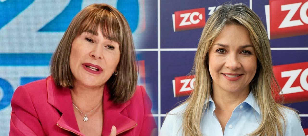 Alicia Arango y Vicky Dávila.