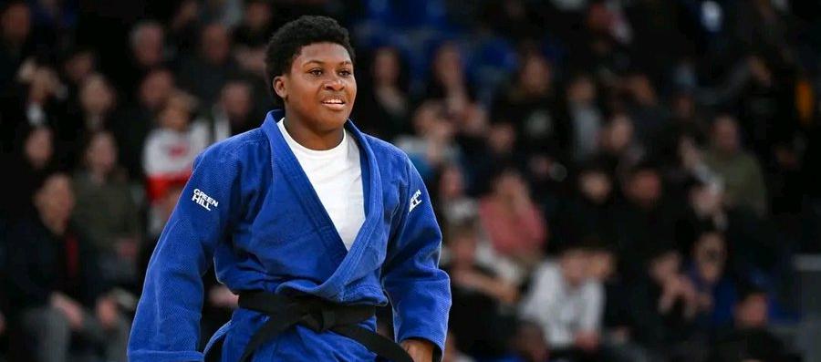 Brenda Olaya en el Grand Slam de judo en Tifilis.
