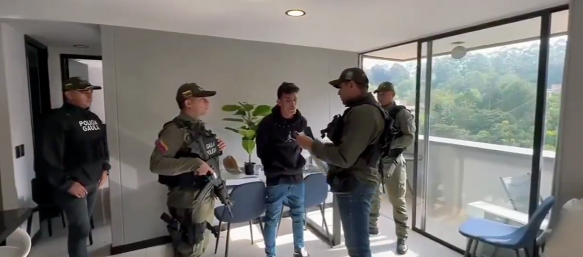 a captura fue realizada por el Gaula de la Policía en la capital de Antioquia. 