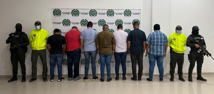 Fueron detenidos en diligencias realizadas en Riohacha, La Guajira.