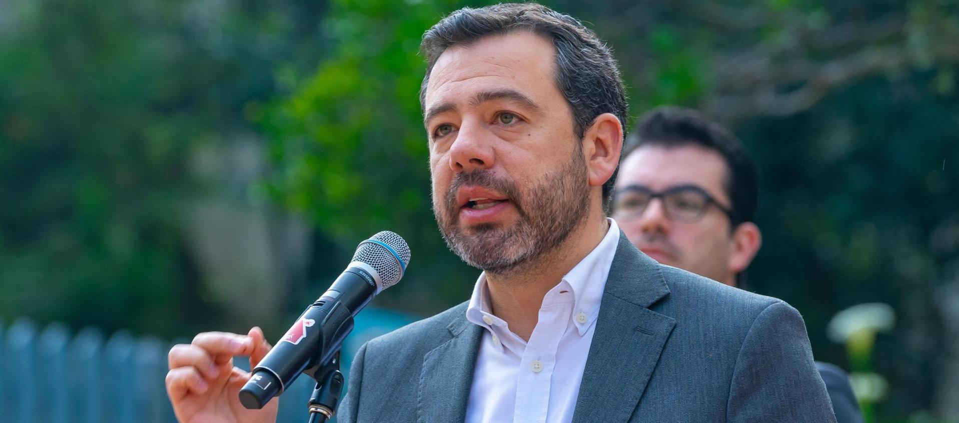 Carlos Fernando Galán, alcalde de Bogotá. 