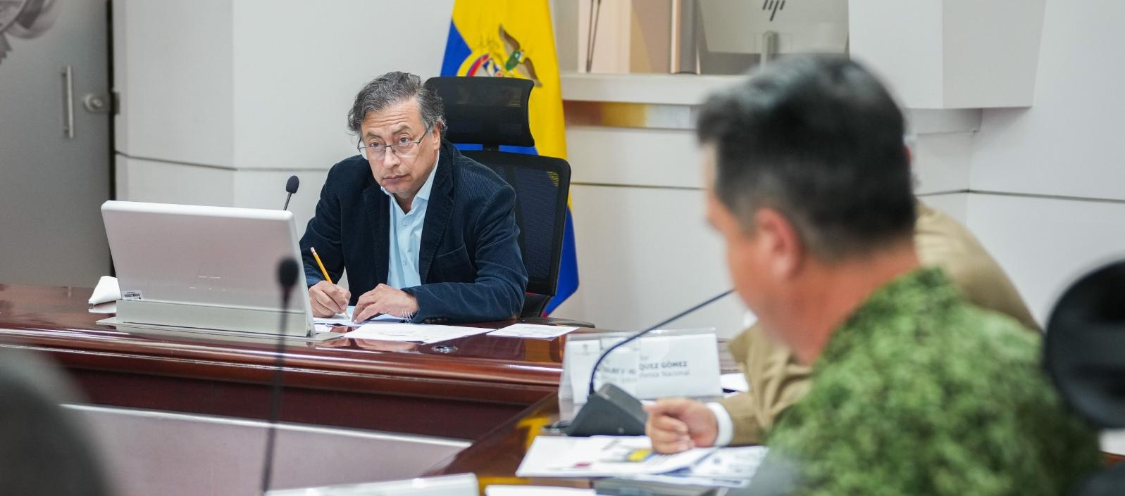Gustavo Petro, presidente de la República.