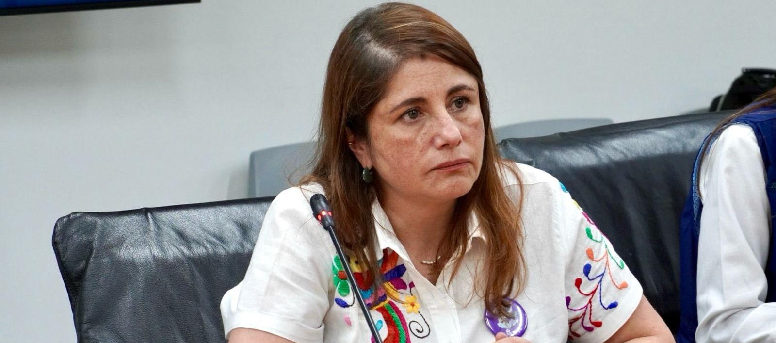 La Defensora del Pueblo, Iris Marín.