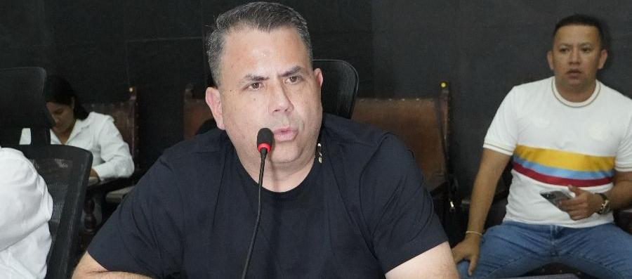 Diputado ponente, Harry Canedo.