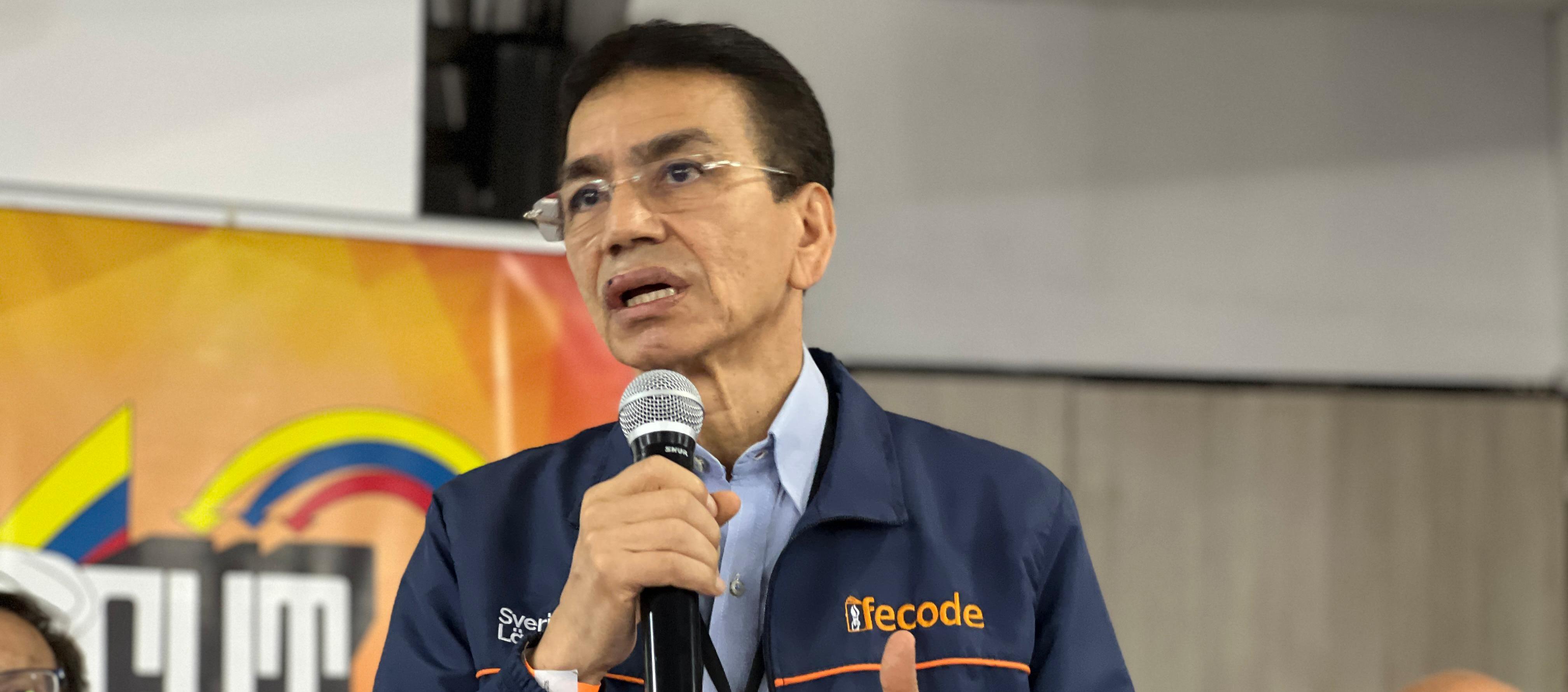 Domingo Ayala Espitia, presidente de Fecode.