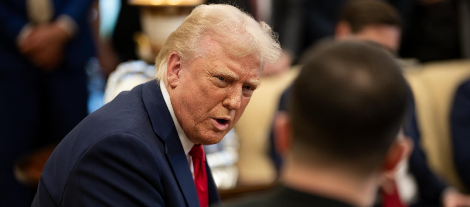 Donald Trump, Presidente de Estados Unidos.