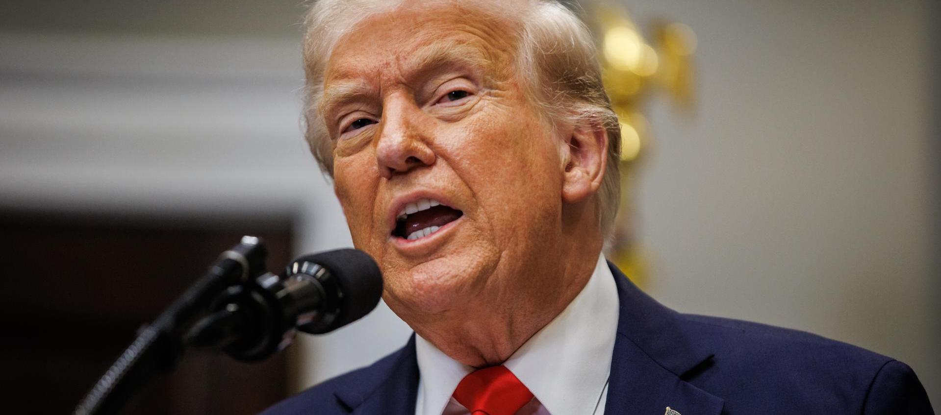 Donald Trump, Presidente de Estados Unidos. 