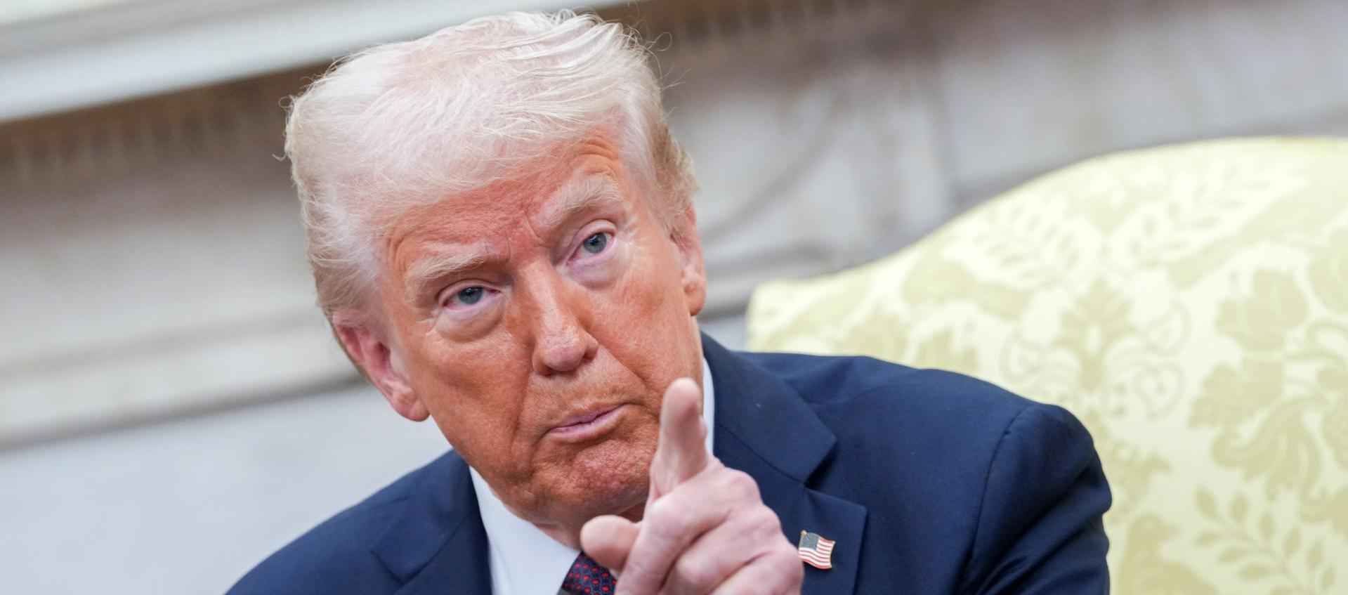 Donald Trump, Presidente de Estados Unidos. 