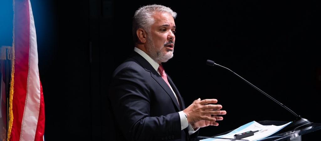 Iván Duque, expresidente de Colombia.