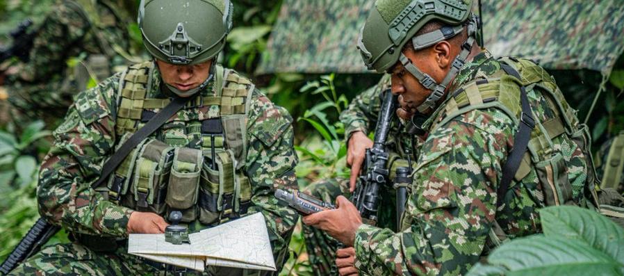 Integrantes del Ejército. 