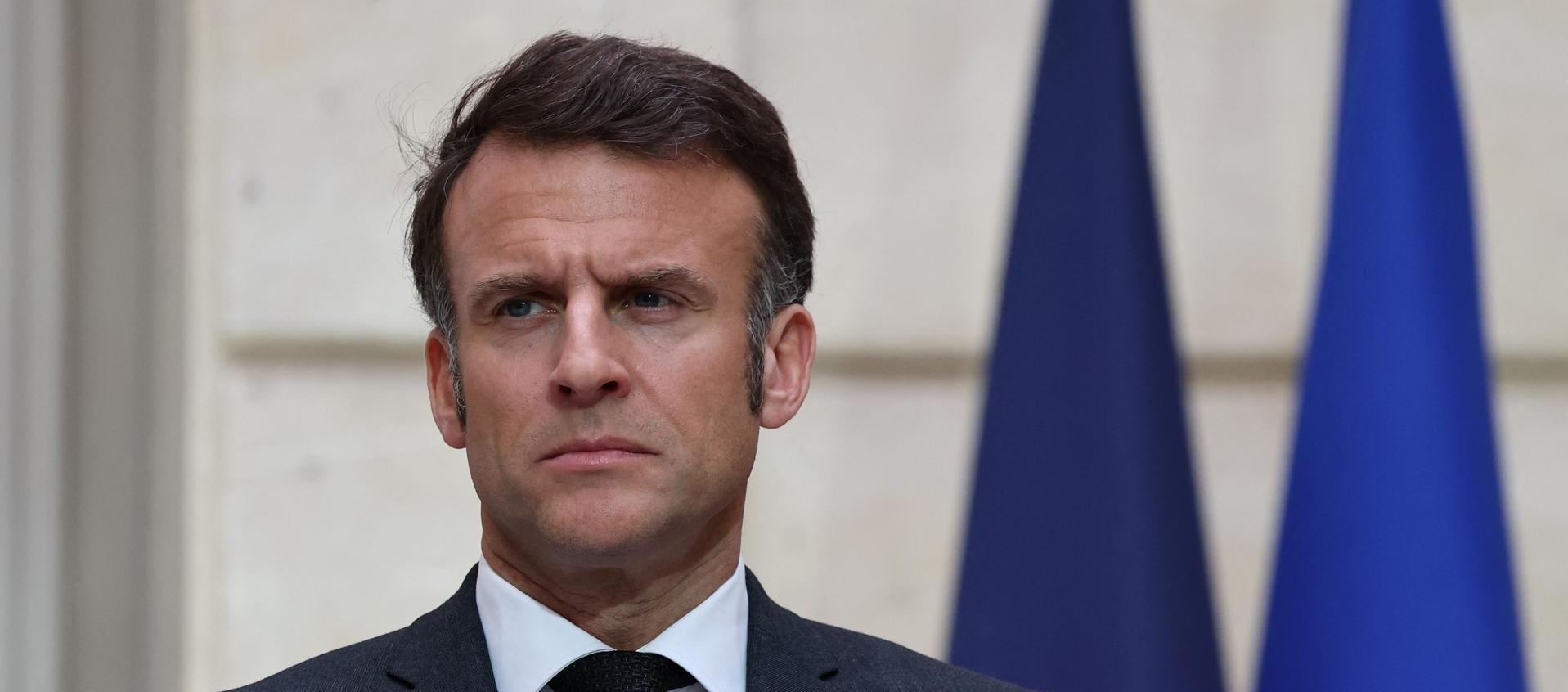 El presidente francés, Emmanuel Macron.