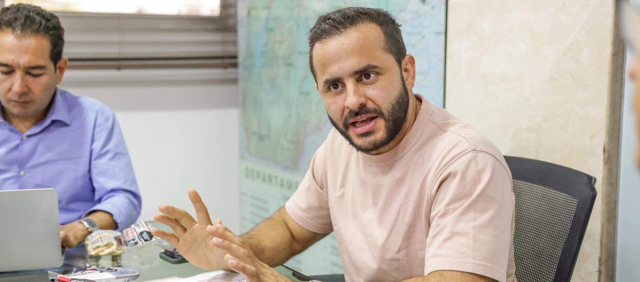 Erasmo Zuleta, presidente de la FND y Gobernador de Córdoba. 