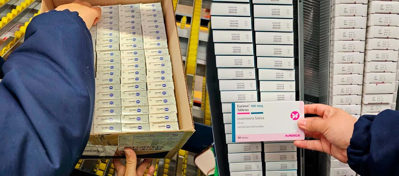 Medicamentos hallados por la Supersalud en Audifarma